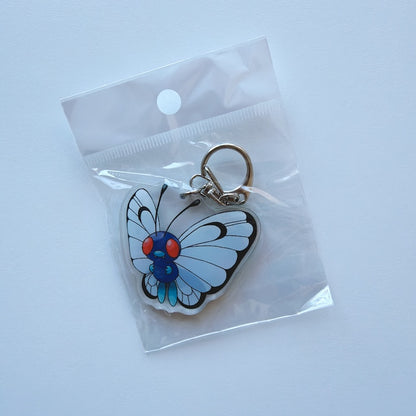 Cartoon Acrylic Keychain Charm