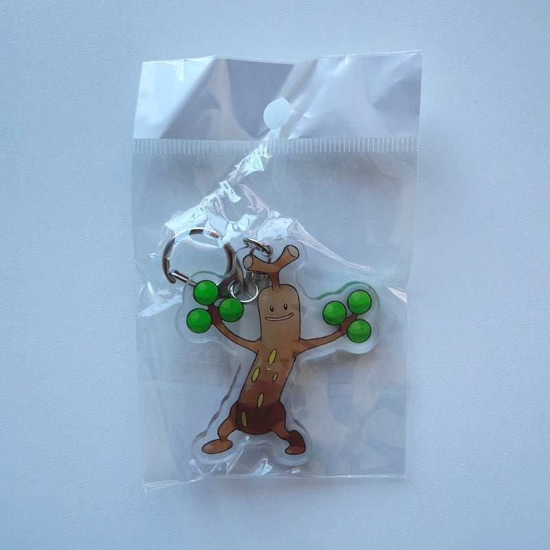 Cartoon Acrylic Keychain Charm