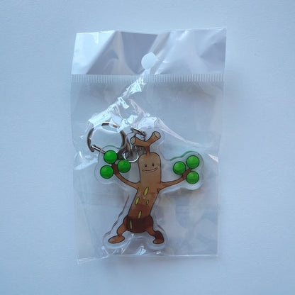 Cartoon Acrylic Keychain Charm