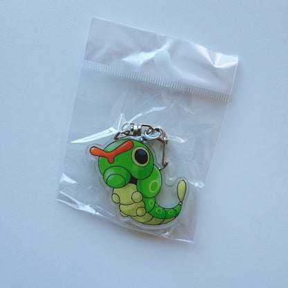 Cartoon Acrylic Keychain Charm