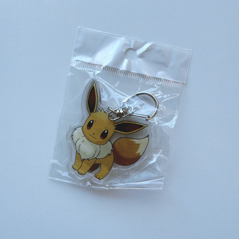 Cartoon Acrylic Keychain Charm