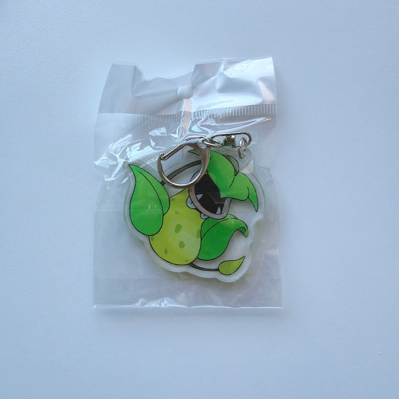 Cartoon Acrylic Keychain Charm
