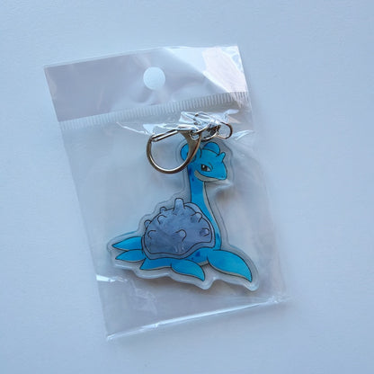 Cartoon Acrylic Keychain Charm