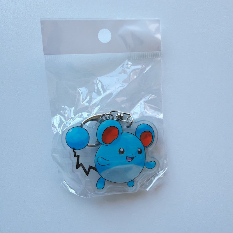 Cartoon Acrylic Keychain Charm