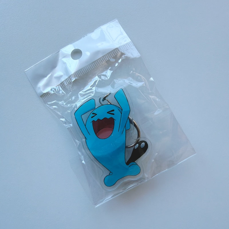 Cartoon Acrylic Keychain Charm