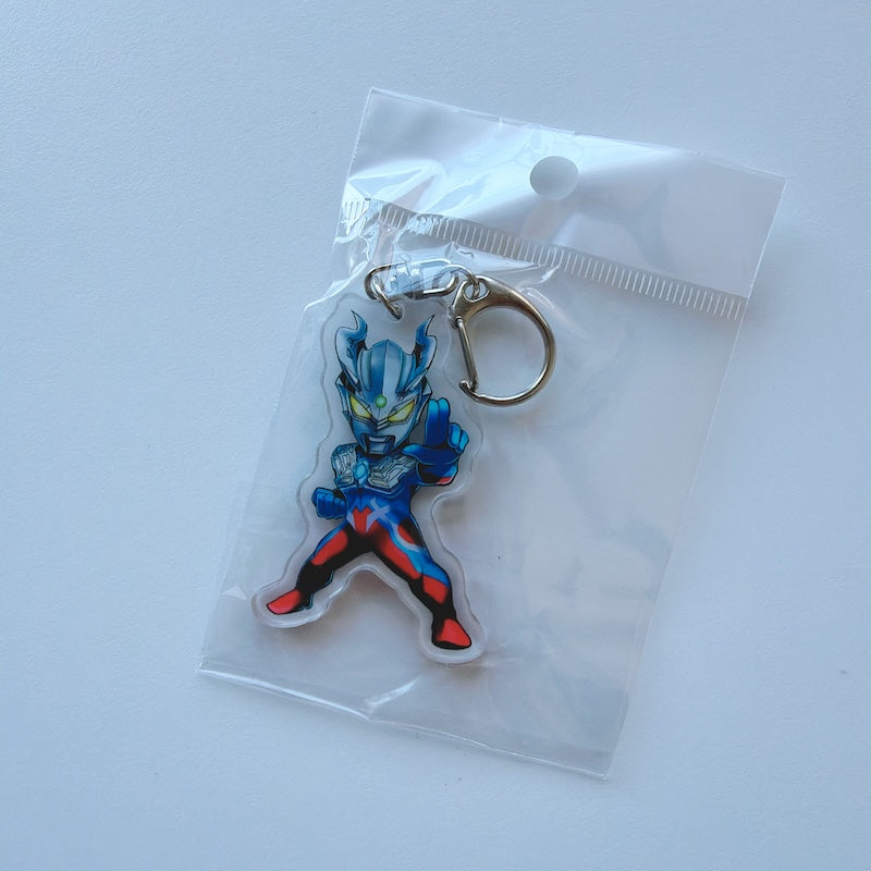 Cartoon Acrylic Keychain Charm