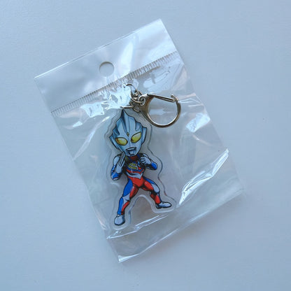 Cartoon Acrylic Keychain Charm