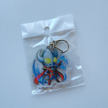 Cartoon Acrylic Keychain Charm