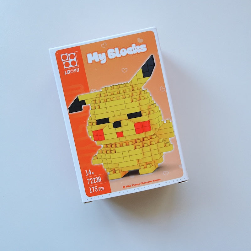 Cartoon Character Building Blocks
