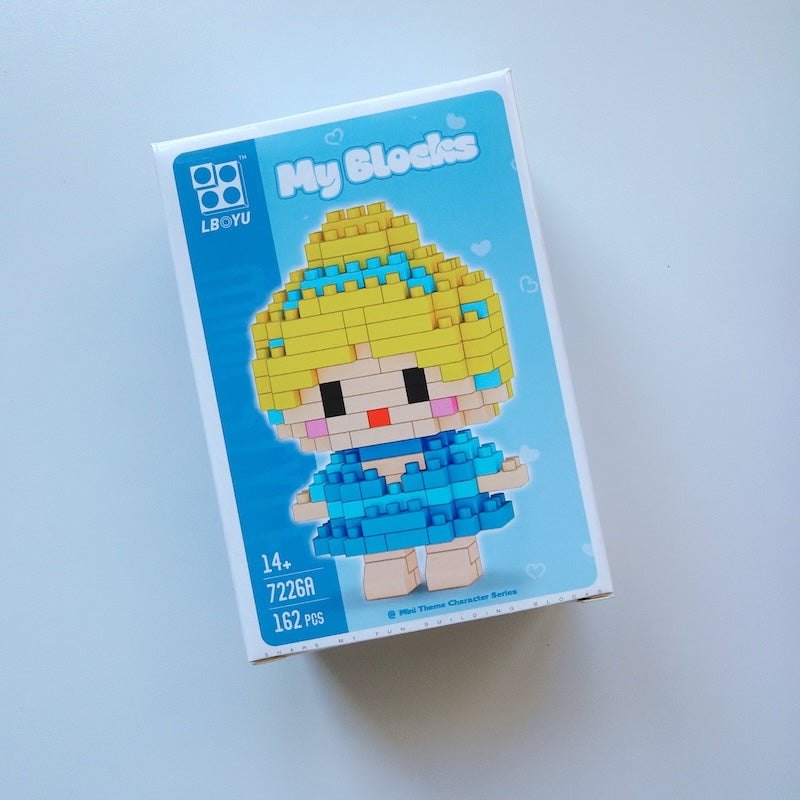 Cartoon Character Building Blocks
