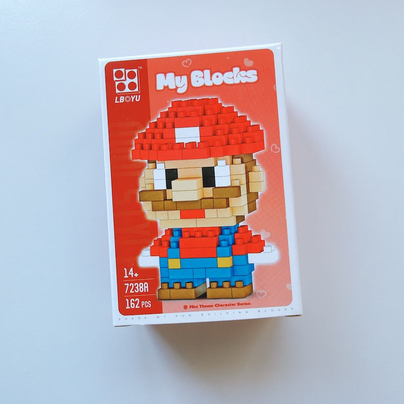 Cartoon Character Building Blocks