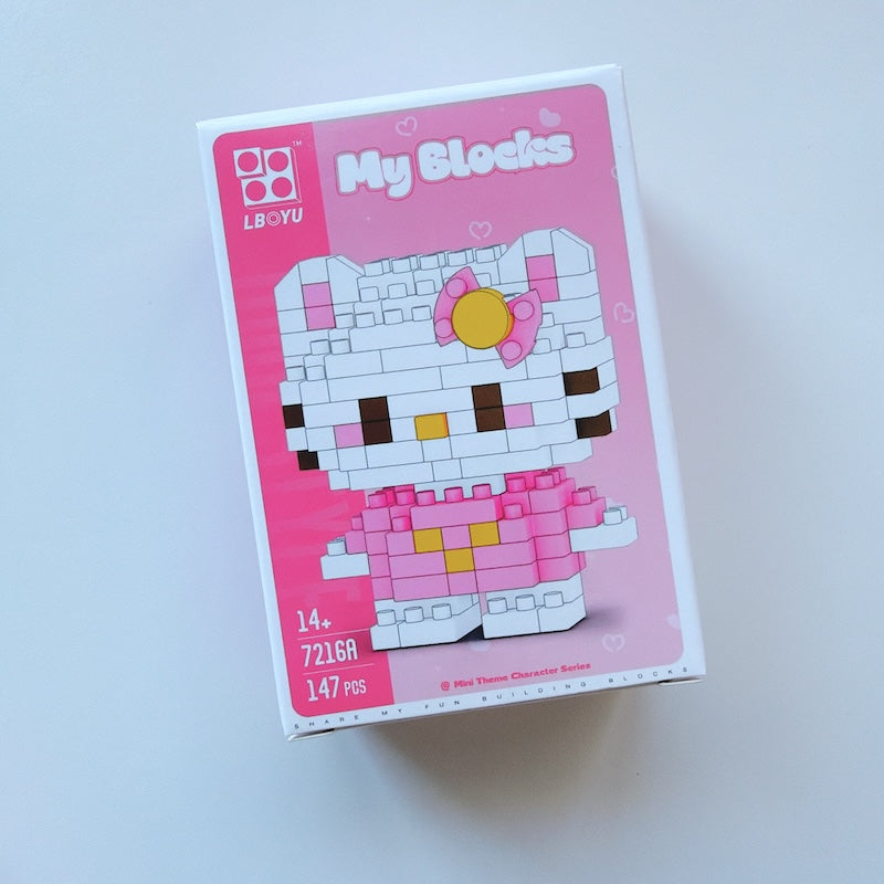 Cartoon Character Building Blocks