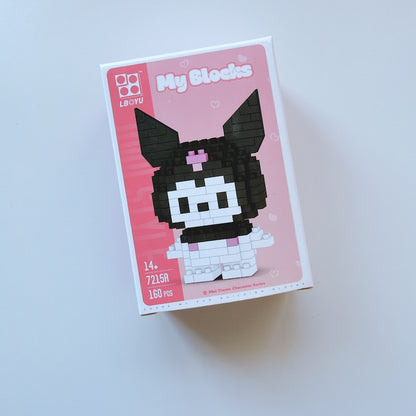 Cartoon Character Building Blocks