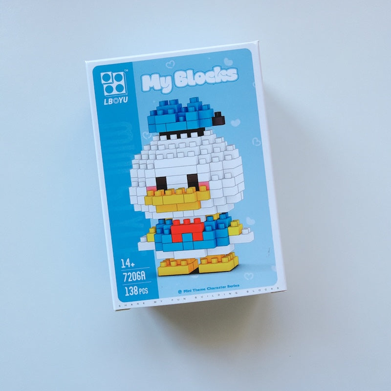 Cartoon Character Building Blocks