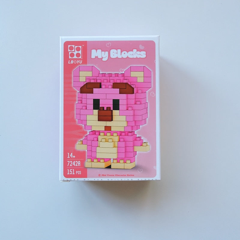 Cartoon Character Building Blocks