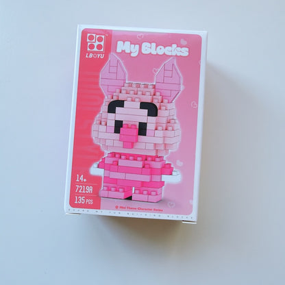 Cartoon Character Building Blocks