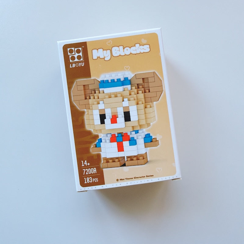 Cartoon Character Building Blocks