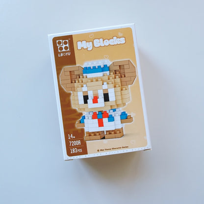 Cartoon Character Building Blocks