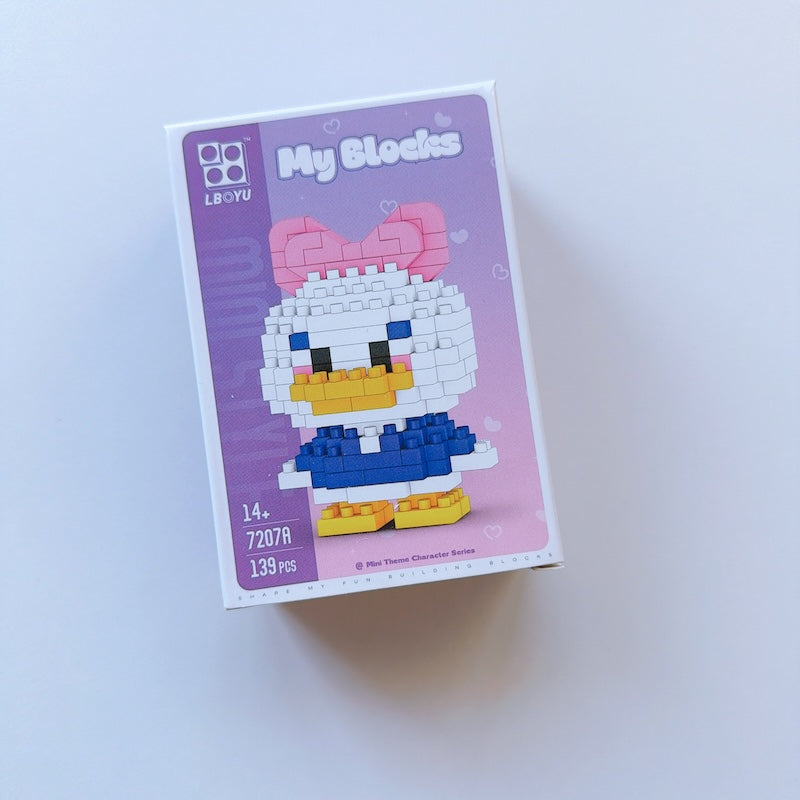 Cartoon Character Building Blocks