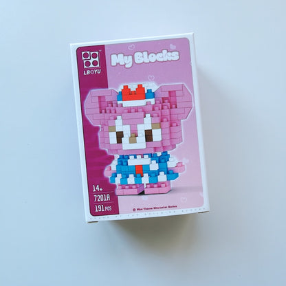Cartoon Character Building Blocks