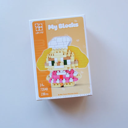 Cartoon Character Building Blocks