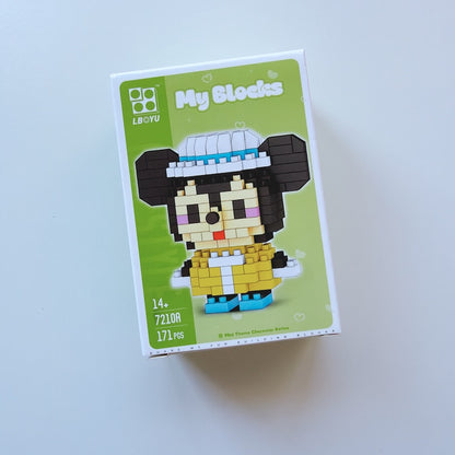 Cartoon Character Building Blocks
