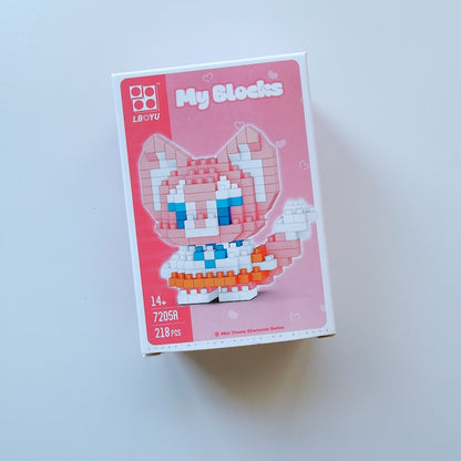 Cartoon Character Building Blocks