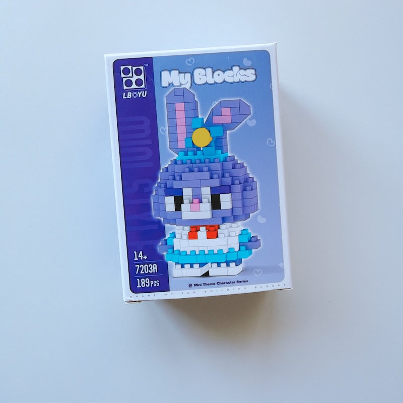 Cartoon Character Building Blocks
