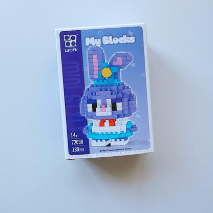 Cartoon Character Building Blocks