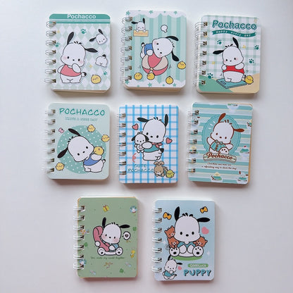 Cute Cartoon Spiral Mini Notebook