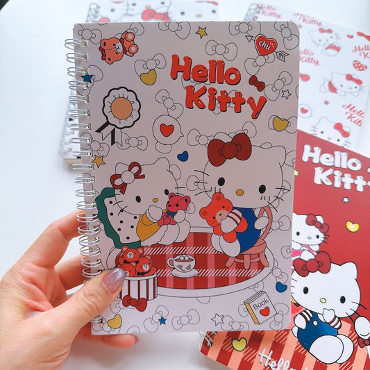 Cute Cartoon Spiral Notebook (A5)