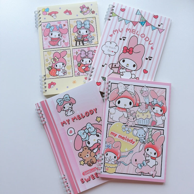 Cute Cartoon Spiral Notebook (A5)