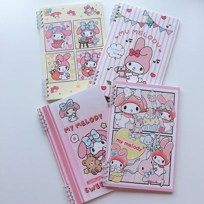 Cute Cartoon Spiral Notebook (A5)