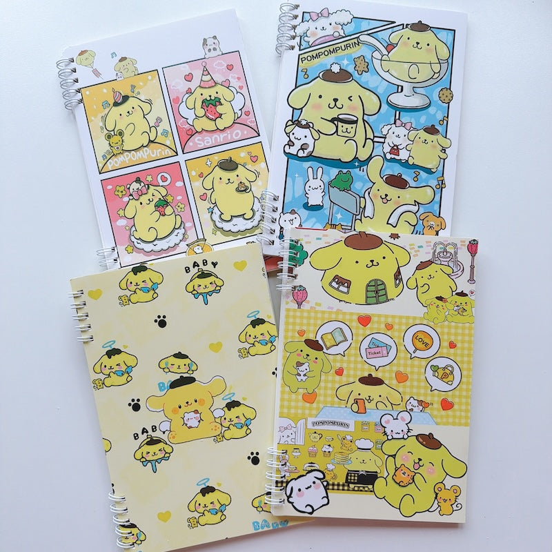 Cute Cartoon Spiral Notebook (A5)