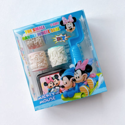Cute Cartoon Roller Stamp Gift Set
