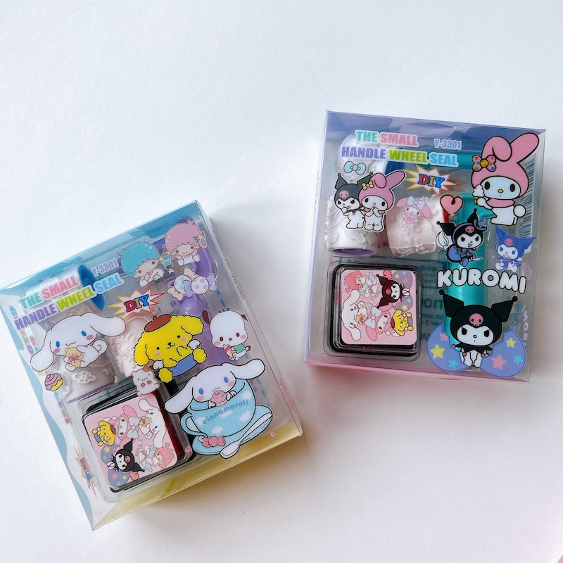 Cute Cartoon Roller Stamp Gift Set