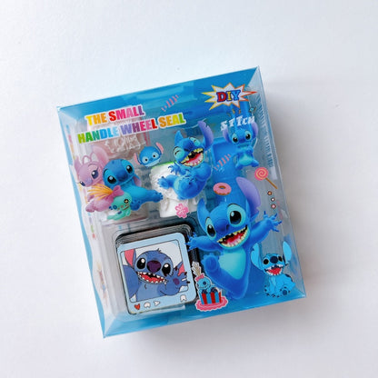 Cute Cartoon Roller Stamp Gift Set