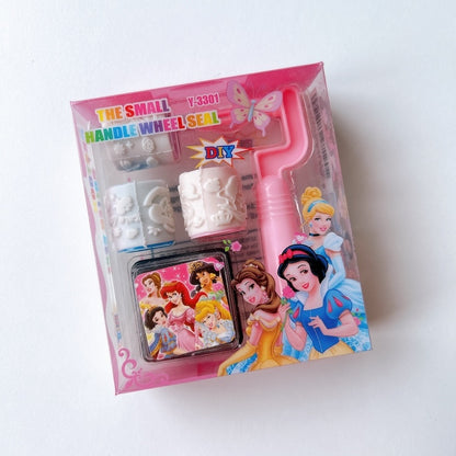 Cute Cartoon Roller Stamp Gift Set