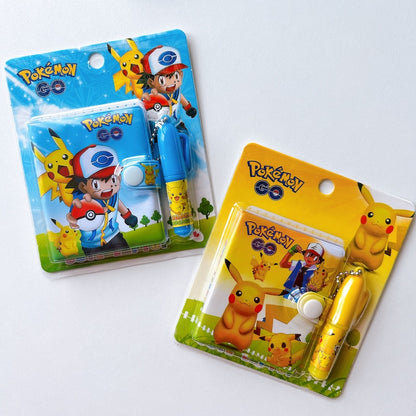 Cute Cartoon Portable Notebook & Pen Set