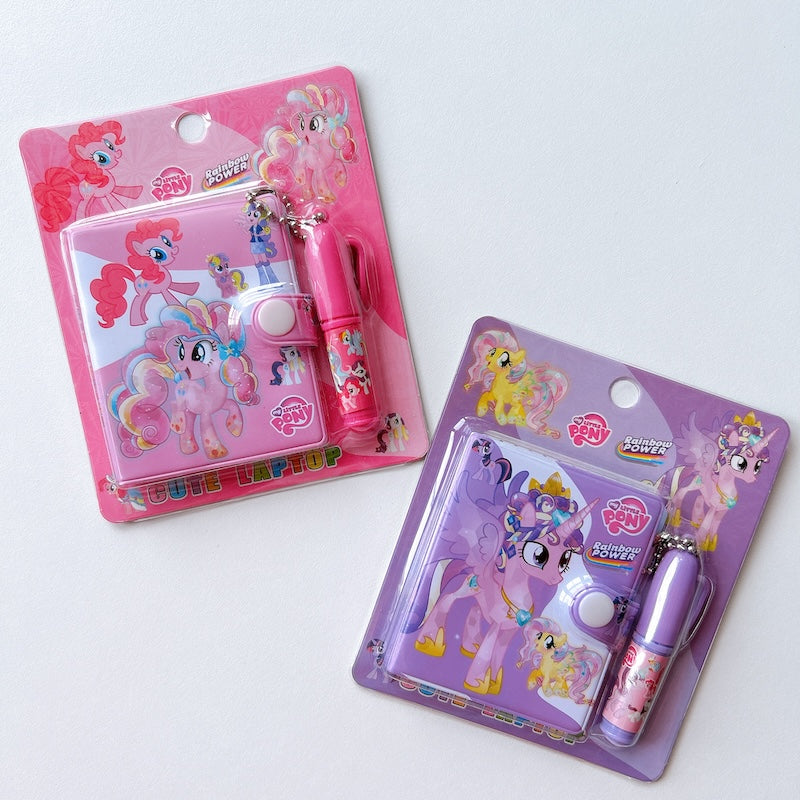 Cute Cartoon Portable Notebook & Pen Set