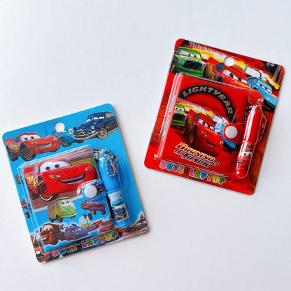 Cute Cartoon Portable Notebook & Pen Set
