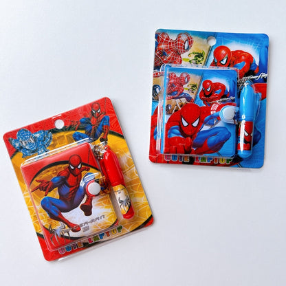Cute Cartoon Portable Notebook & Pen Set