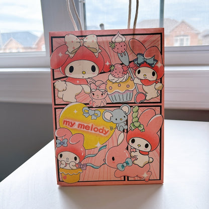 Cartoon Paper Gift Bag with Handle