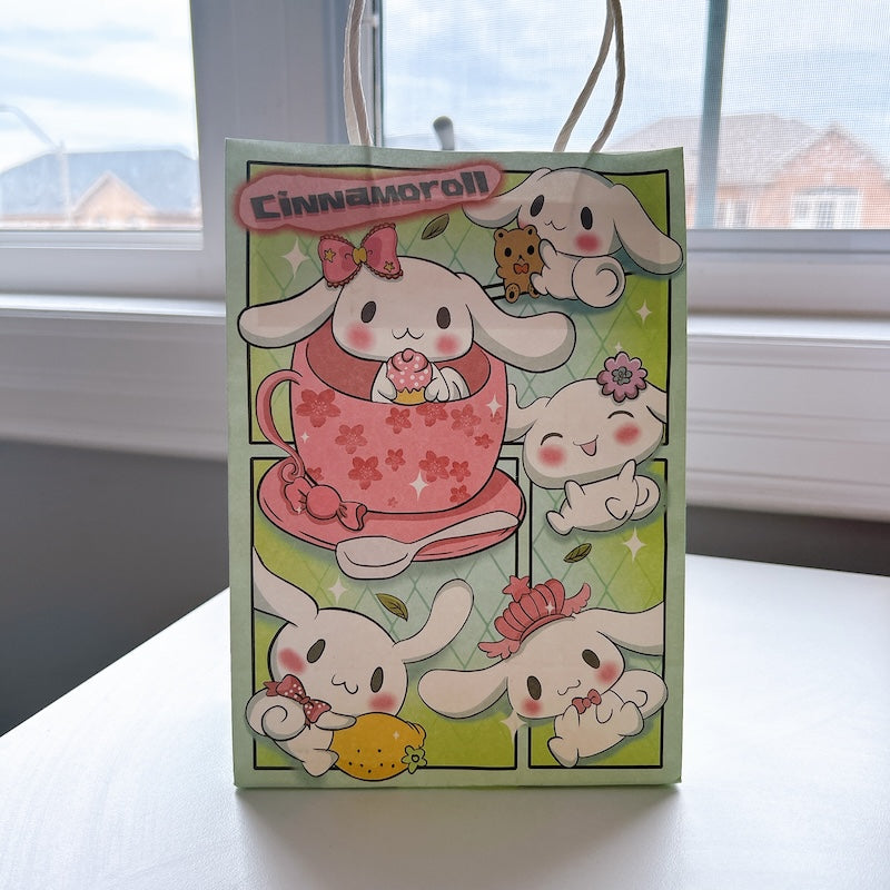 Cartoon Paper Gift Bag with Handle