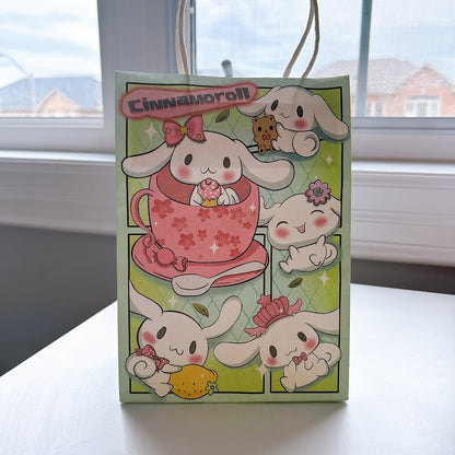 Cartoon Paper Gift Bag with Handle