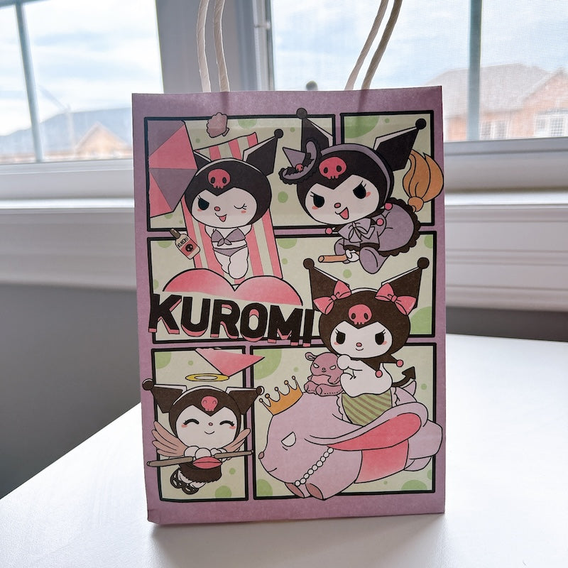 Cartoon Paper Gift Bag with Handle
