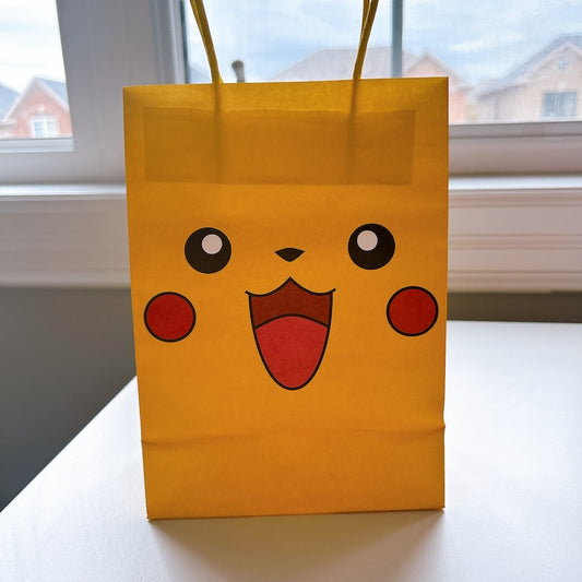 Cartoon Paper Gift Bag with Handle