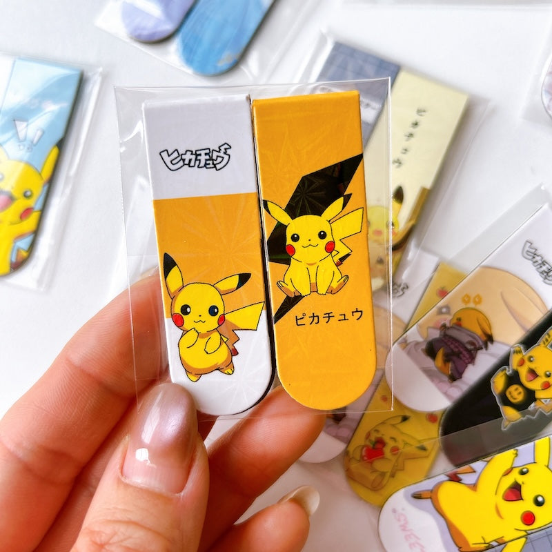 Cute Cartoon Magnetic Bookmarks - 2PCS Set