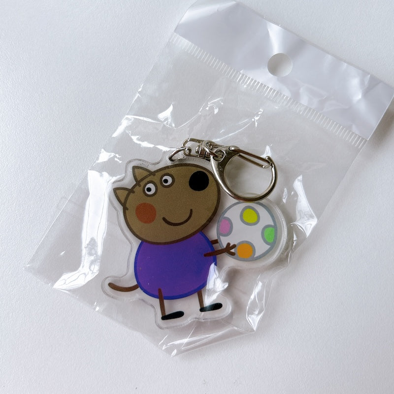 Cartoon Acrylic Keychain Charm