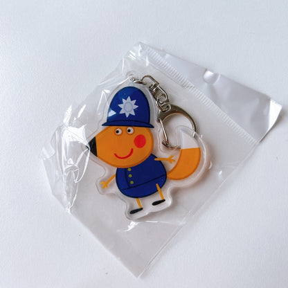 Cartoon Acrylic Keychain Charm